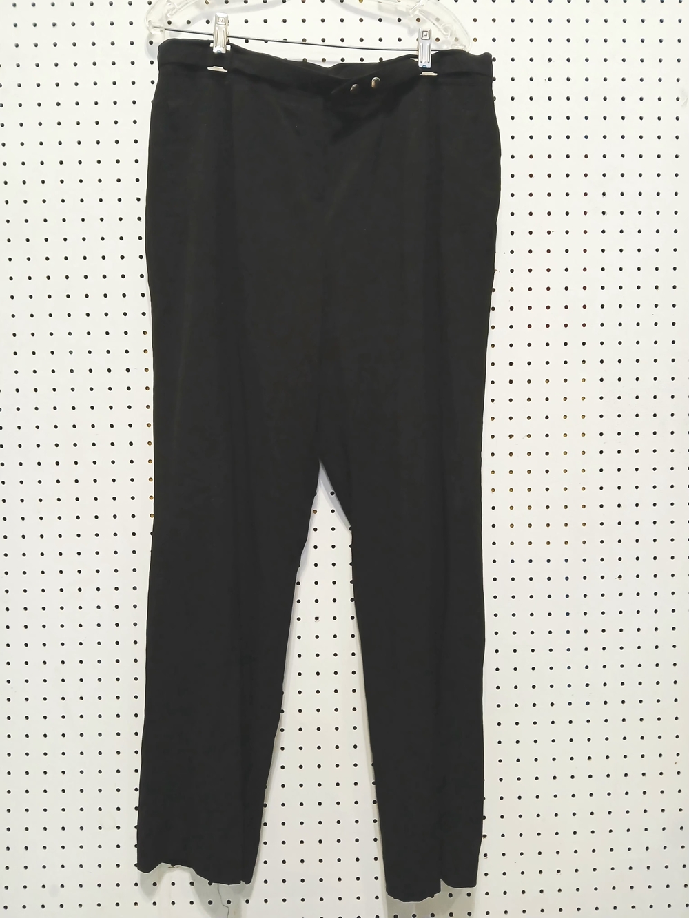 Cato Women's Black Dress Pants — Classic Straight Fit